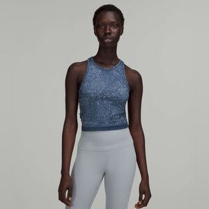 Lululemon Ebb to Street Cropped Racerback Tank